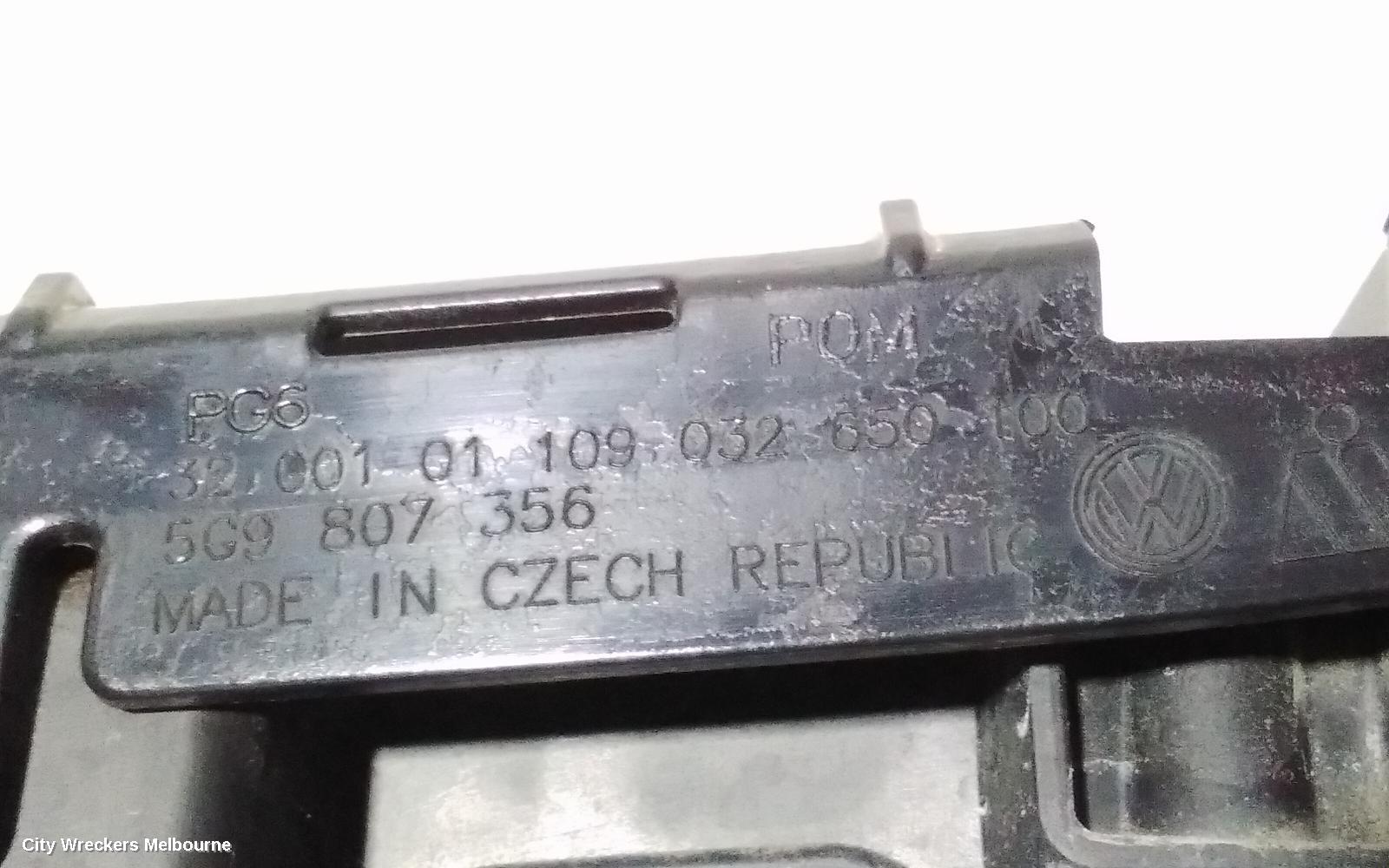 VOLKSWAGEN GOLF, GEN 7, 11/2012 - 08/2020, RHR BAR SLIDER: 88708