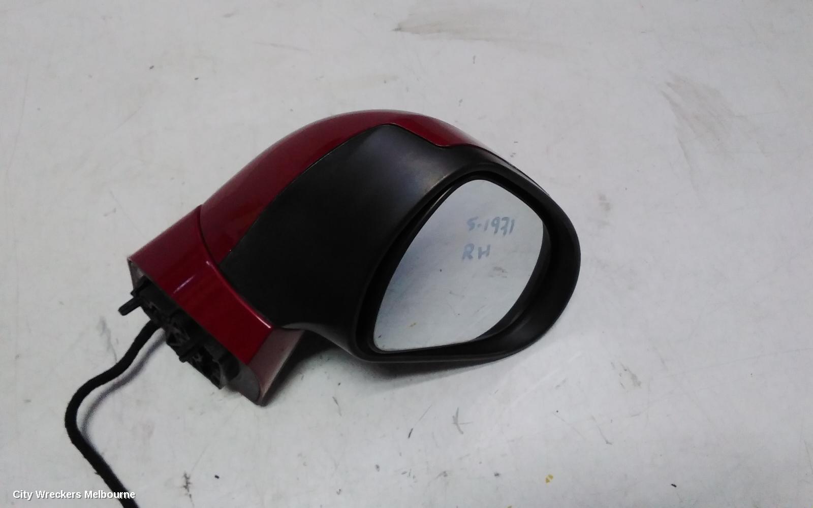 PEUGEOT 308 RIGHT DOOR MIRROR, T7, CABRIO, POWER FOLDING, 07/2009 - 09/2014