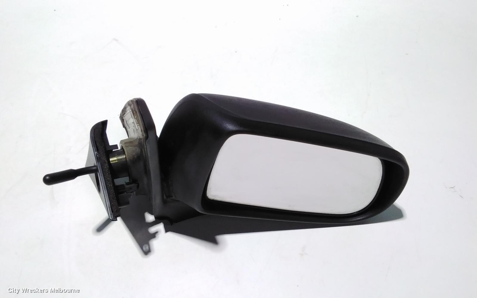 MAZDA 323 RIGHT DOOR MIRROR, BJ, MAN, SEDAN/HATCH, 09/1998 - 12/2003