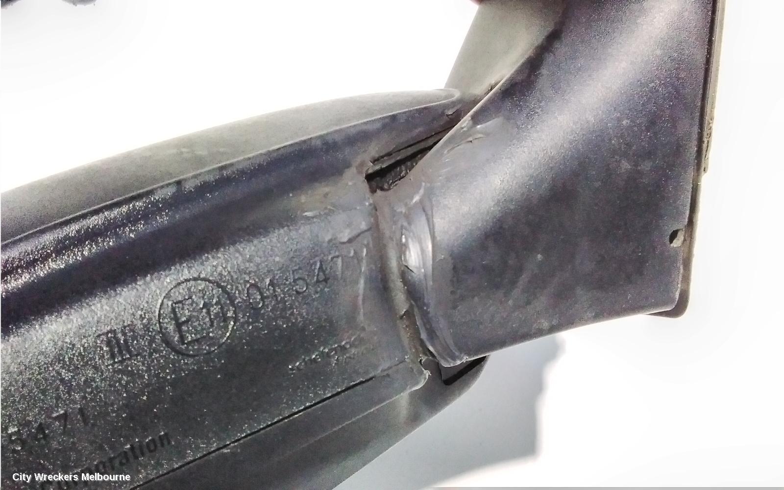 MAZDA 323 RIGHT DOOR MIRROR, BJ, MAN, SEDAN/HATCH, 09/1998 - 12/2003