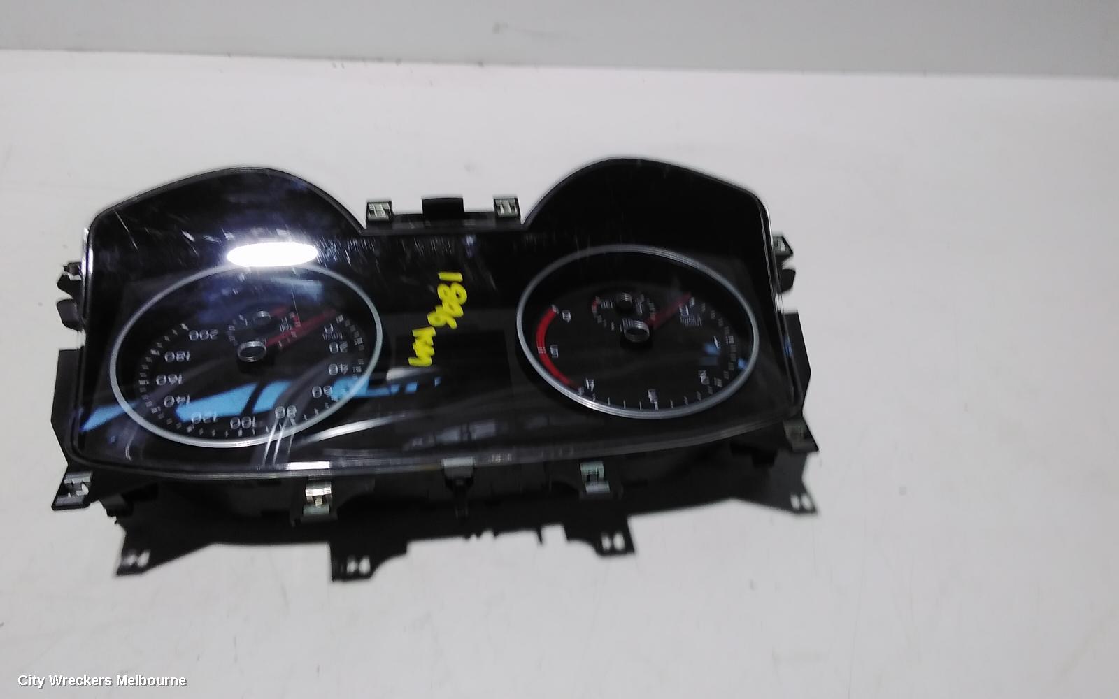 VOLKSWAGEN CRAFTER INSTRUMENT CLUSTER, AUTO T/M, SY1, 08/2017 ONWARDS