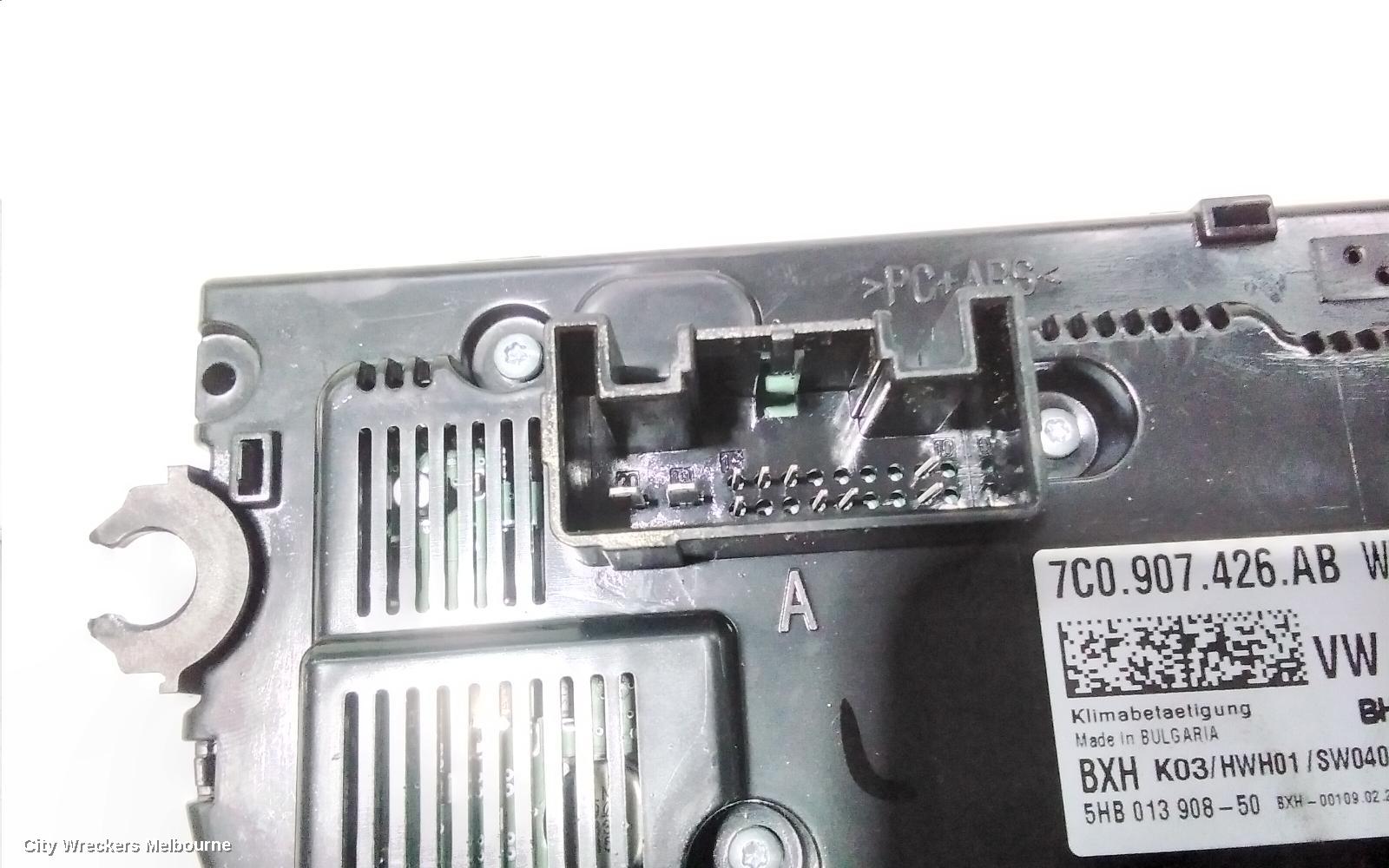 VOLKSWAGEN CRAFTER HEATER/AC CONTROLS, SY1, 08/2017 ONWARDS