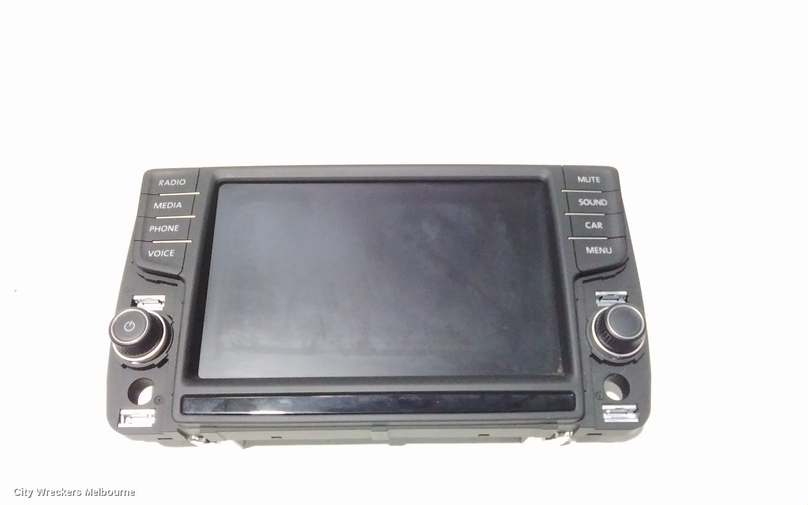 VOLKSWAGEN CRAFTER RADIO/CD/DVD/SAT/TV, DISPLAY UNIT, 8IN, TOUCHSCREEN, SY1, 08/2017 ONWARDS
