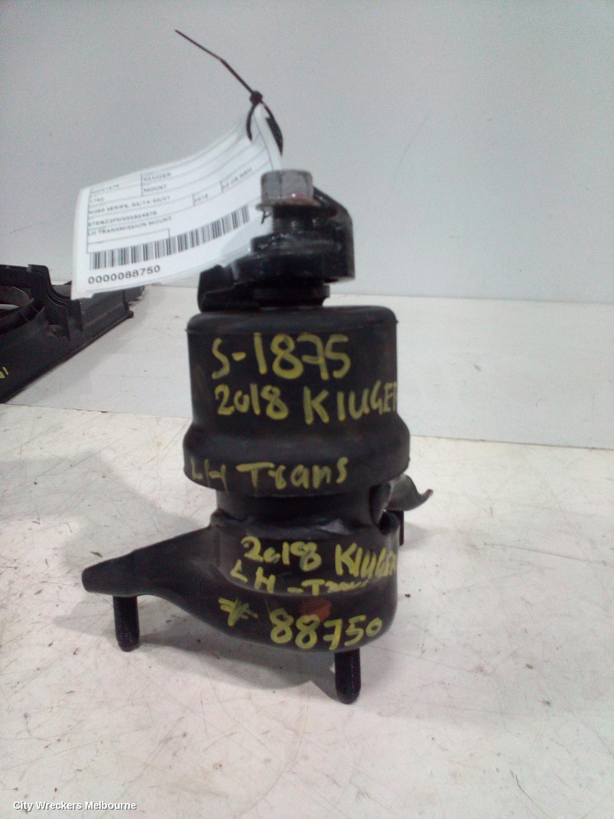 TOYOTA KLUGER MOUNT, XU50 SERIES, 03/2014 - 02/2021