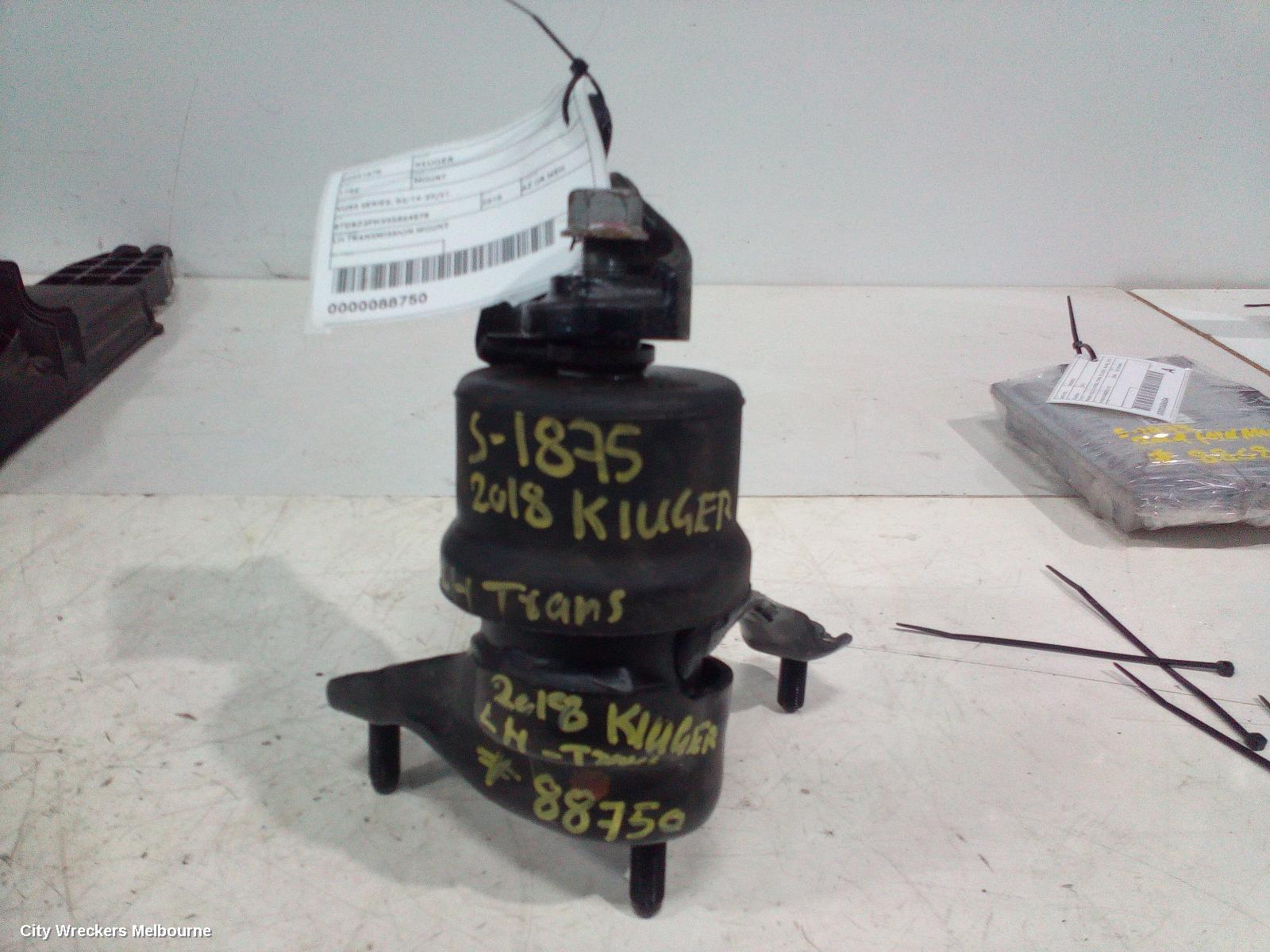 TOYOTA KLUGER MOUNT, XU50 SERIES, 03/2014 - 02/2021