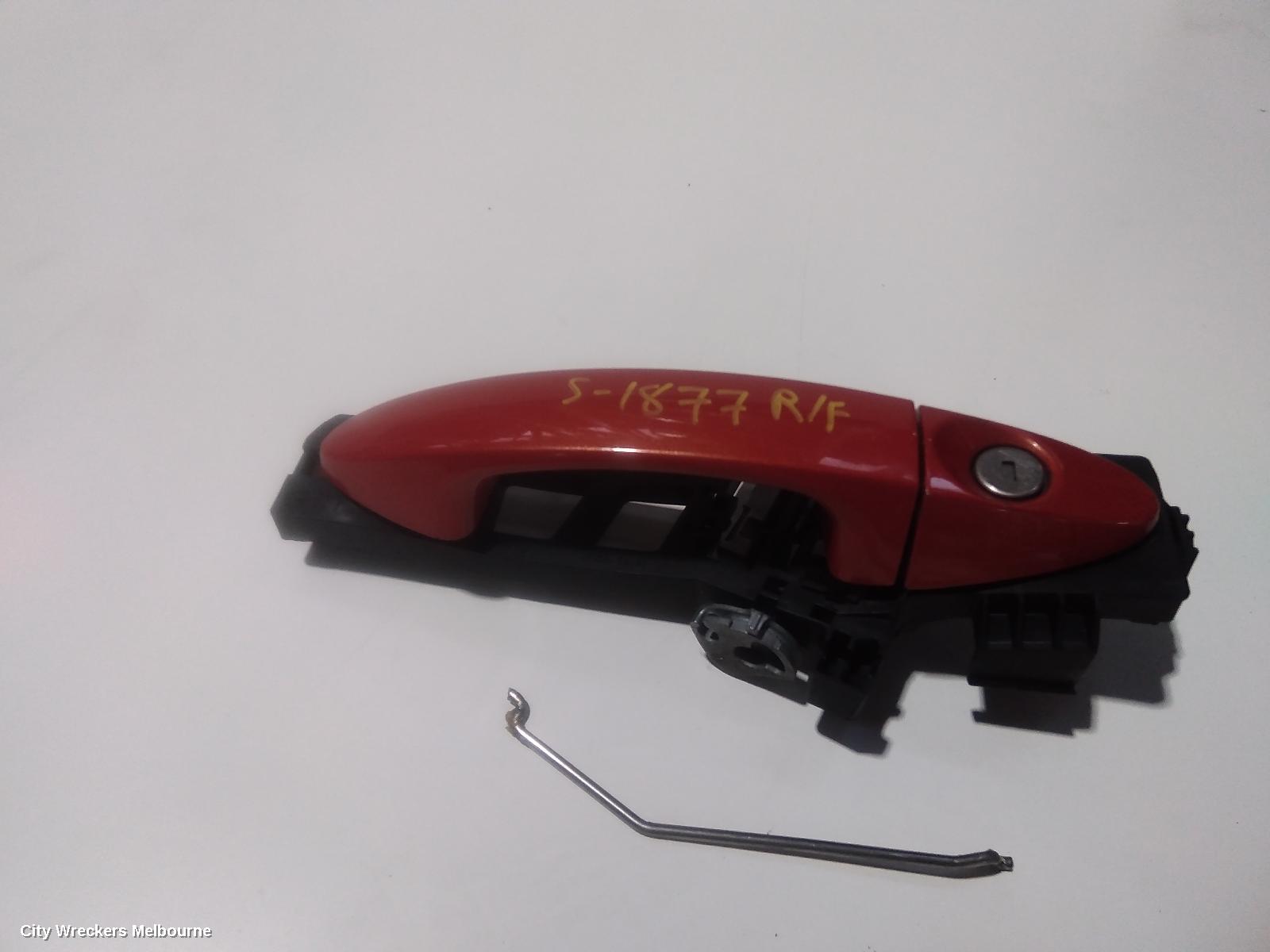 FORD FIESTA DOOR HANDLE, OUTER, RH FRONT, NON KEYLESS ENTRY TYPE, WS-WZ, 07/2008 - 12/2019
