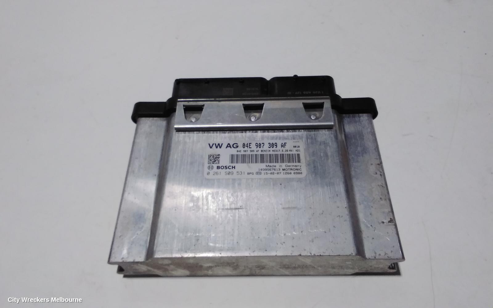 VOLKSWAGEN POLO ECU, ENGINE ECU, 1.2, PETROL, CJZD CODE, ECU ONLY, 6R, 05/2014 - 09/2017