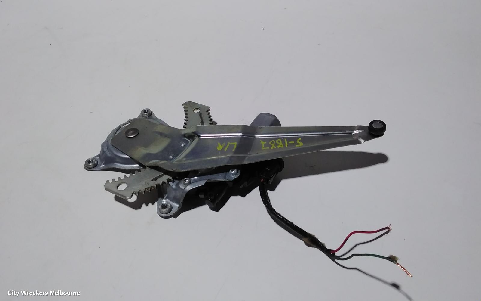 SUZUKI SWIFT LEFT REAR WND REG/MOTOR, FZ, POWER, 08/2010 - 03/2017