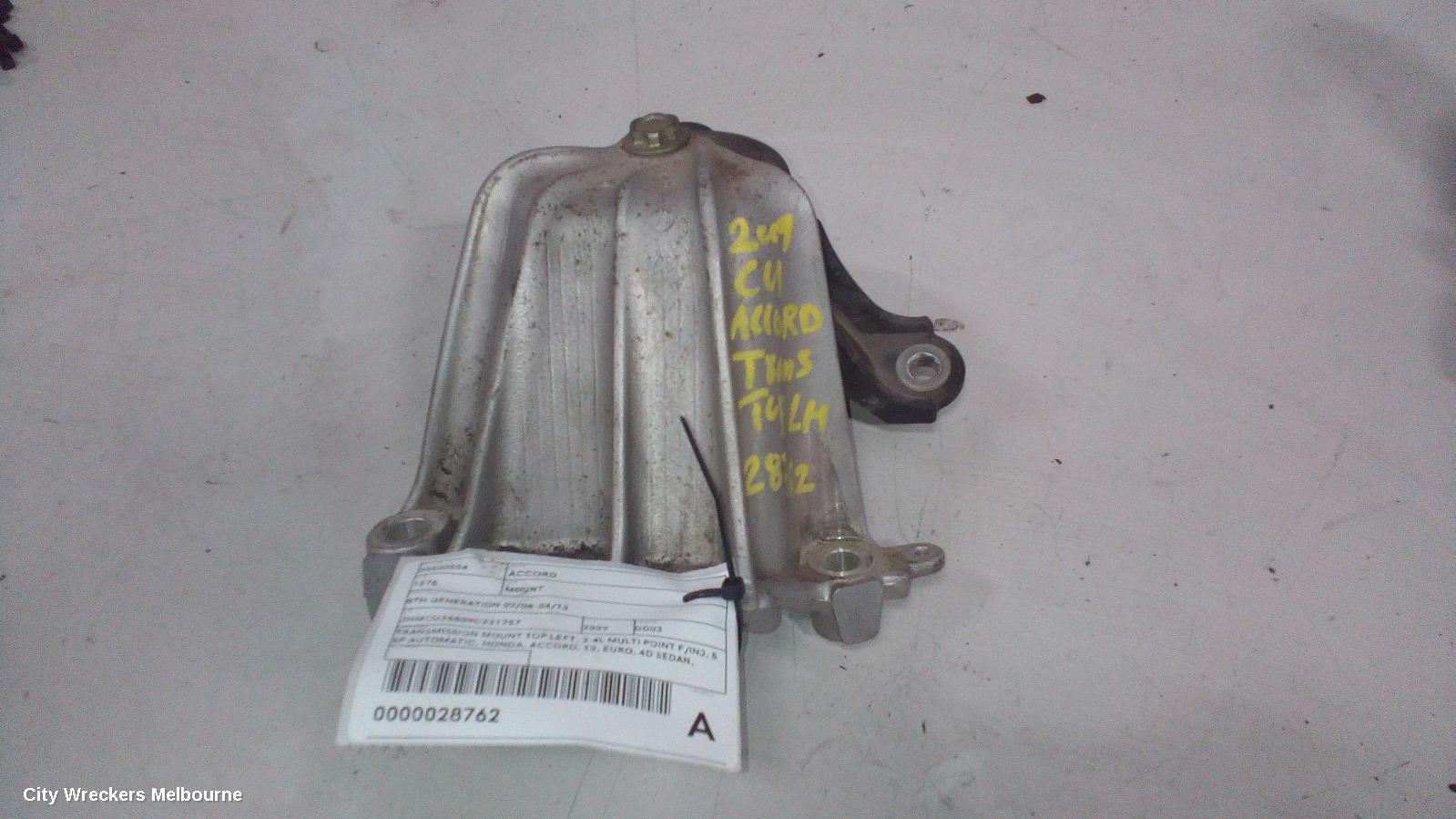 HONDA ACCORD MOUNT, 8TH GENERATION 02/2008 - 04/2013