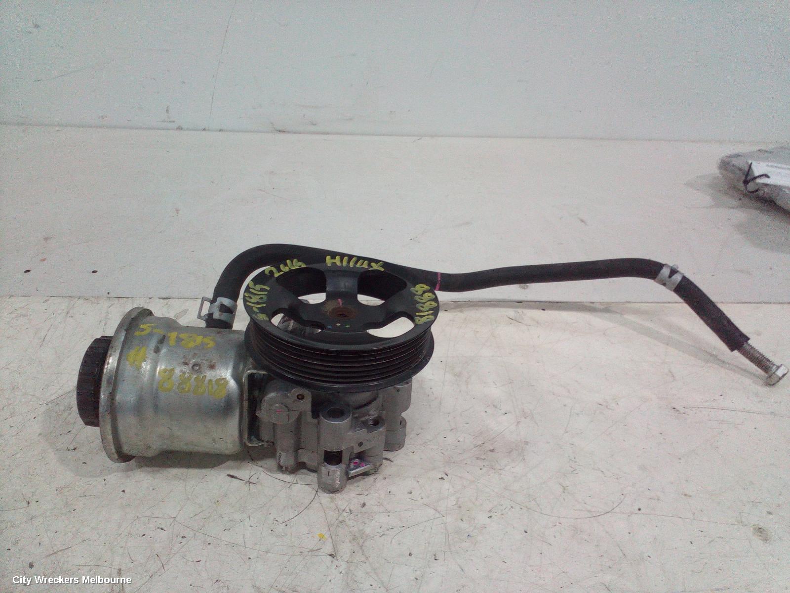 TOYOTA HILUX STEERING PUMP, PETROL, 2.7, 2TR-FE, 03/2005 ONWARDS