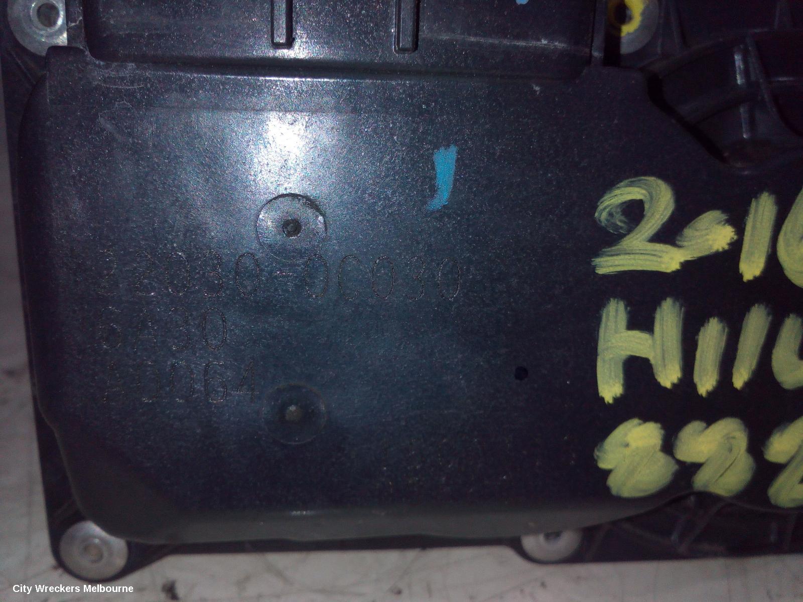 TOYOTA HILUX THROTTLE BODY, 2.7, PETROL, 09/2015 ONWARDS