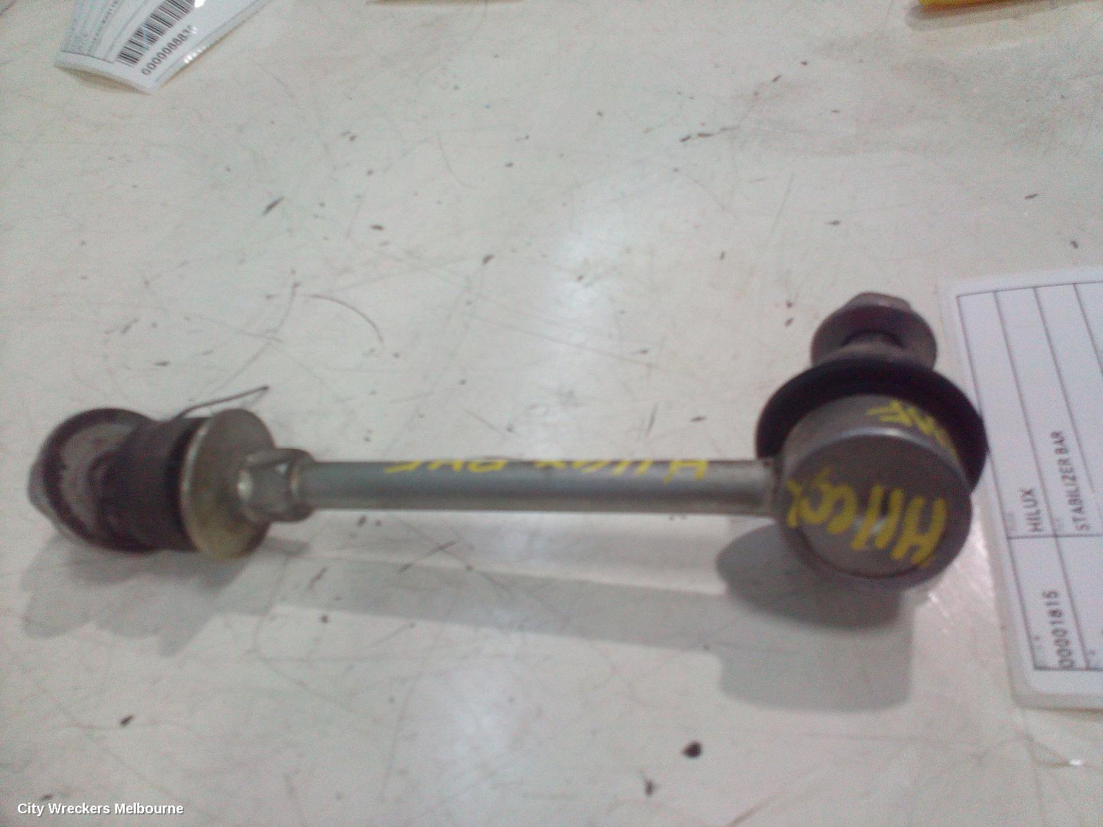 TOYOTA HILUX STABILISER BAR, 2WD, FRONT SWAY BAR, 09/2015 ONWARDS