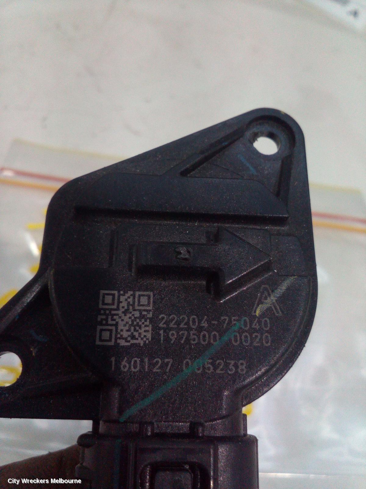 TOYOTA HILUX AIR FLOW METER, 2.7, PETROL, 09/2015 ONWARDS