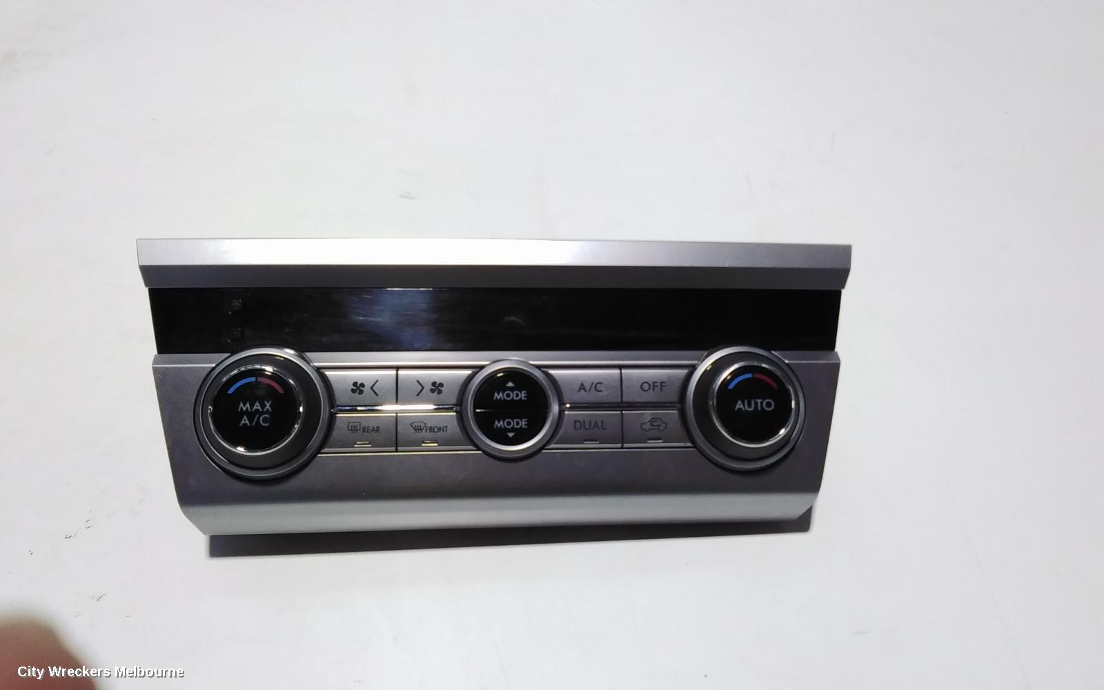 SUBARU LIBERTY HEATER/AC CONTROLS, 6TH GEN, CLIMATE CONTROL, NON HEATED SEAT TYPE, 08/2014 - 04/2021