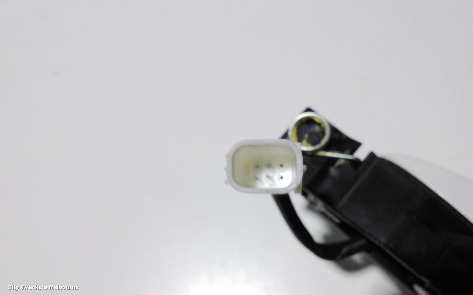 MAZDA CX3 DOOR HANDLE, OUTER, LH FRONT, W/ KEYLESS ENTRY TYPE, COLOUR CODED, DK, 03/2015 ONWARDS