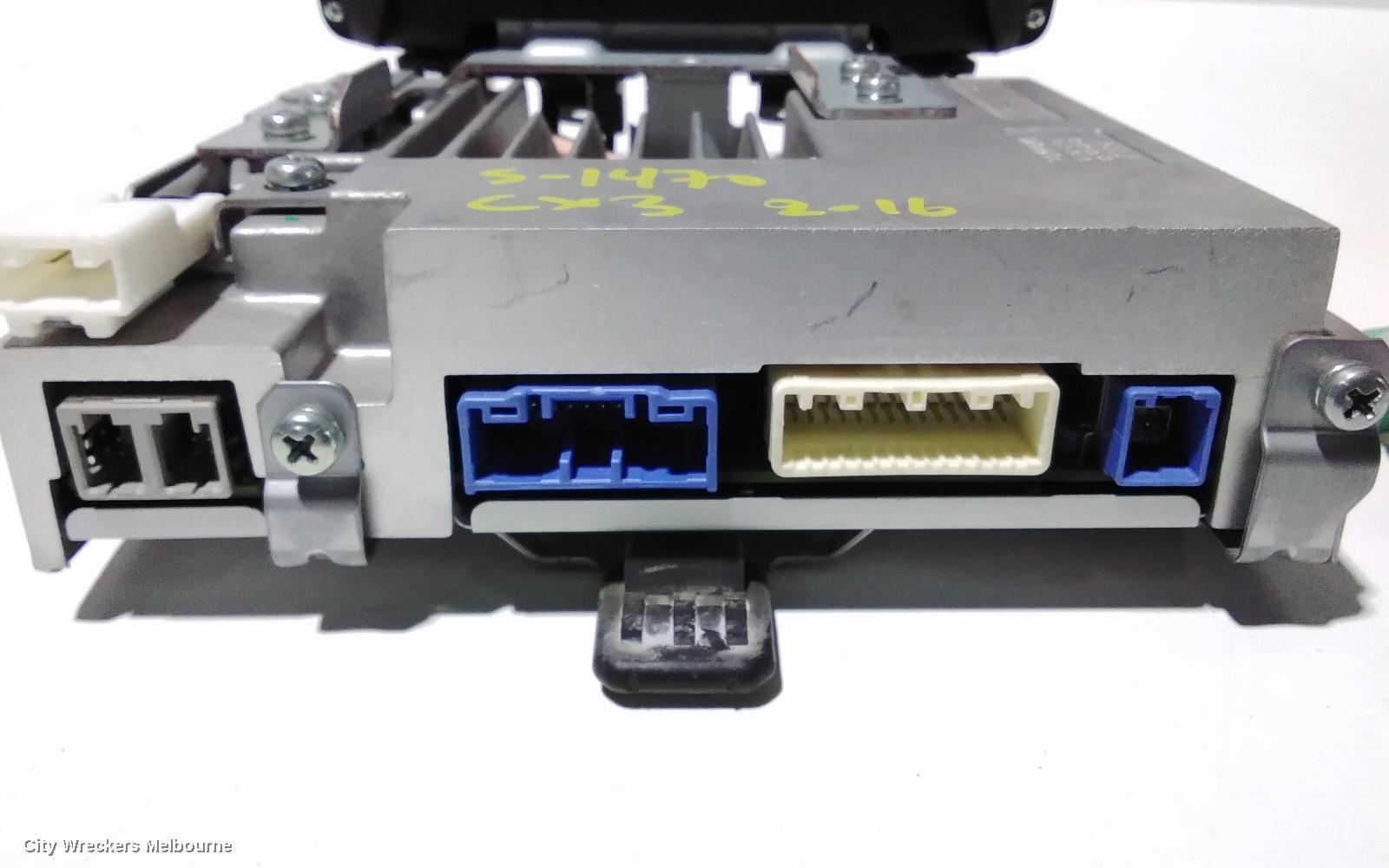 MAZDA CX3 RADIO/CD/DVD/SAT/TV, DISPLAY UNIT, DK, 03/2015 ONWARDS