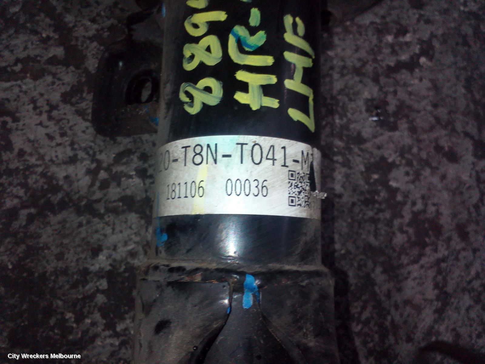 HONDA HRV LEFT FRONT STRUT, RU5, 1.8, PETROL, 12/2014 ONWARDS