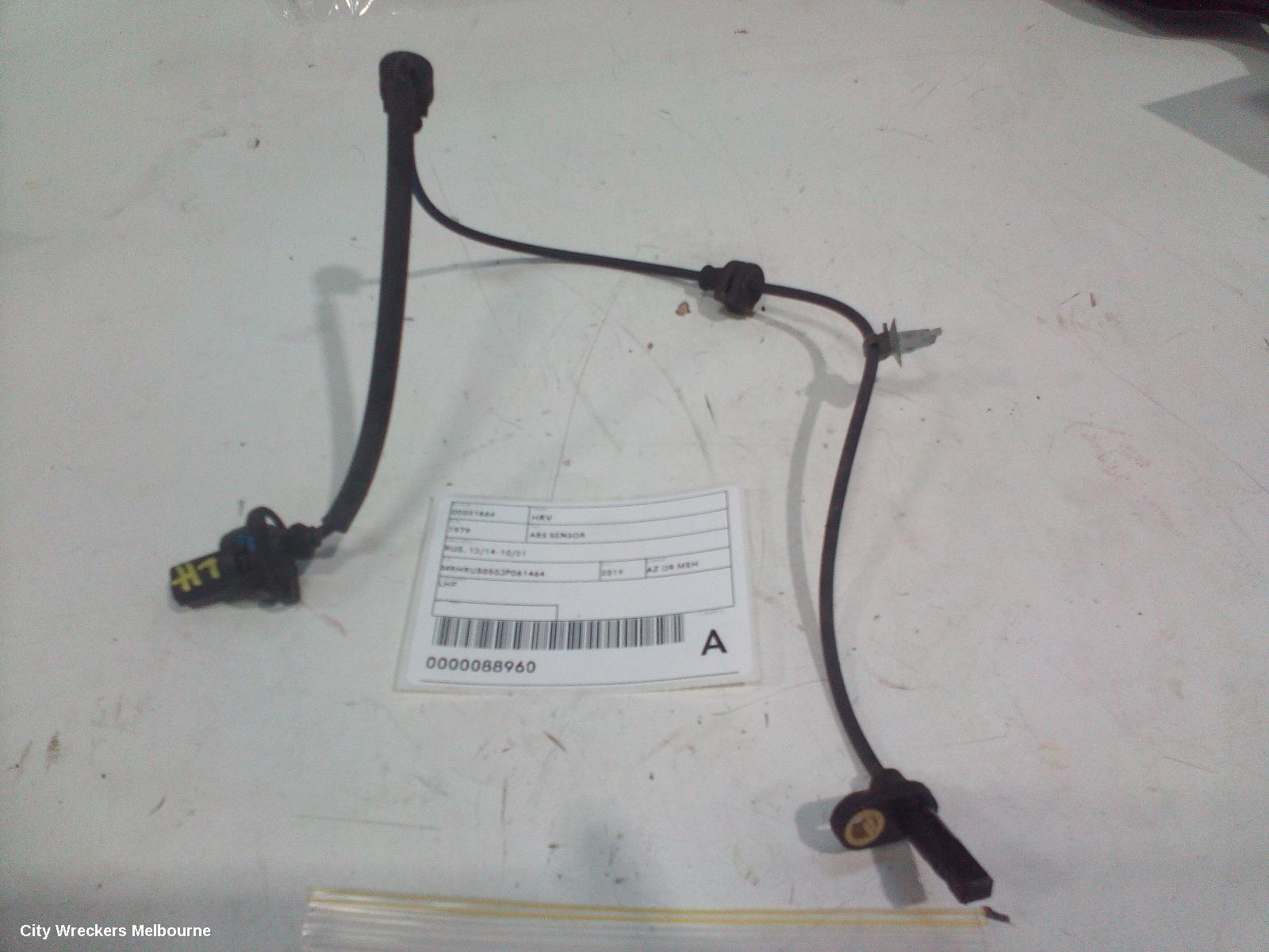 HONDA HRV ABS SENSOR, RU5, LH FRONT, 12/2014 - 10/2021