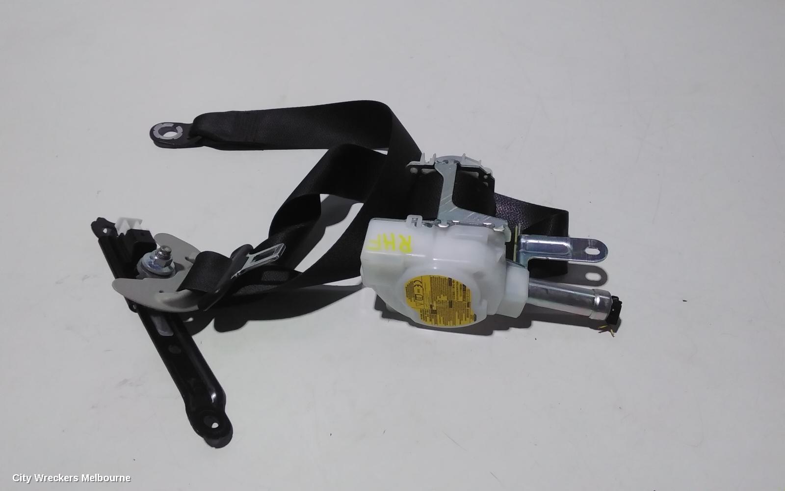 TOYOTA RAV4 SEATBELT/STALK, RH FRONT, SEAT BELT ONLY, XA40, 12/2012 - 11/2018