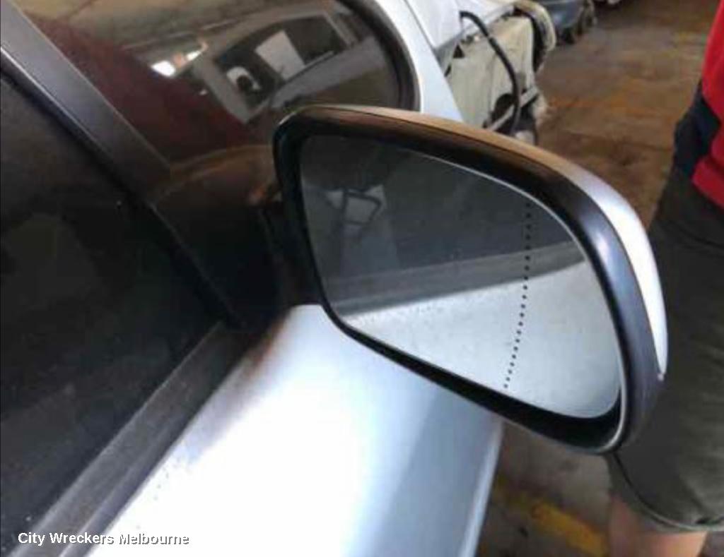 PEUGEOT 307 RIGHT DOOR MIRROR, T5-T6, POWER, NON FOLDING (1 PLUG TYPE), 12/2001 - 12/2009