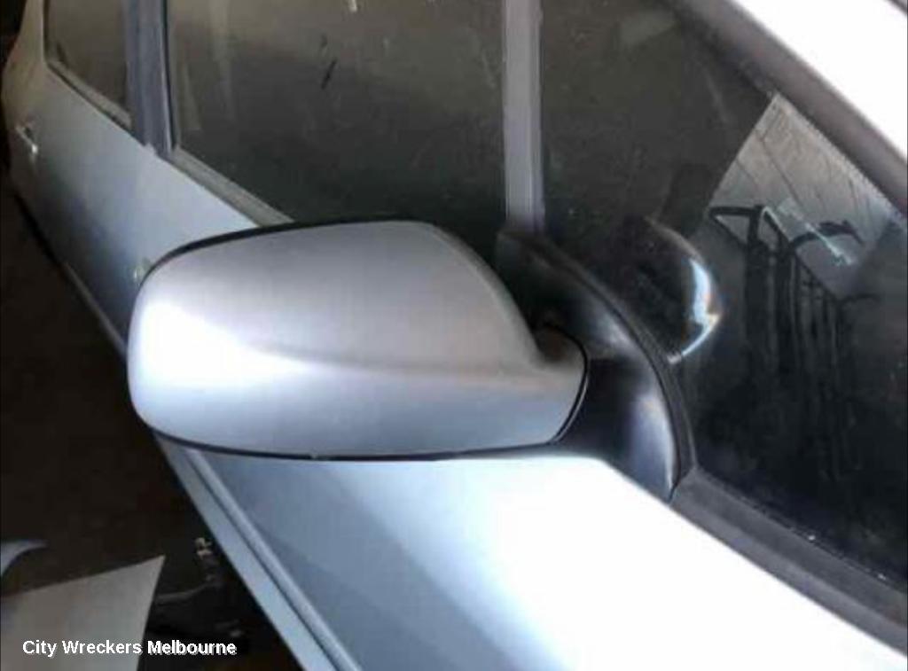 PEUGEOT 307 RIGHT DOOR MIRROR, T5-T6, POWER, NON FOLDING (1 PLUG TYPE), 12/2001 - 12/2009