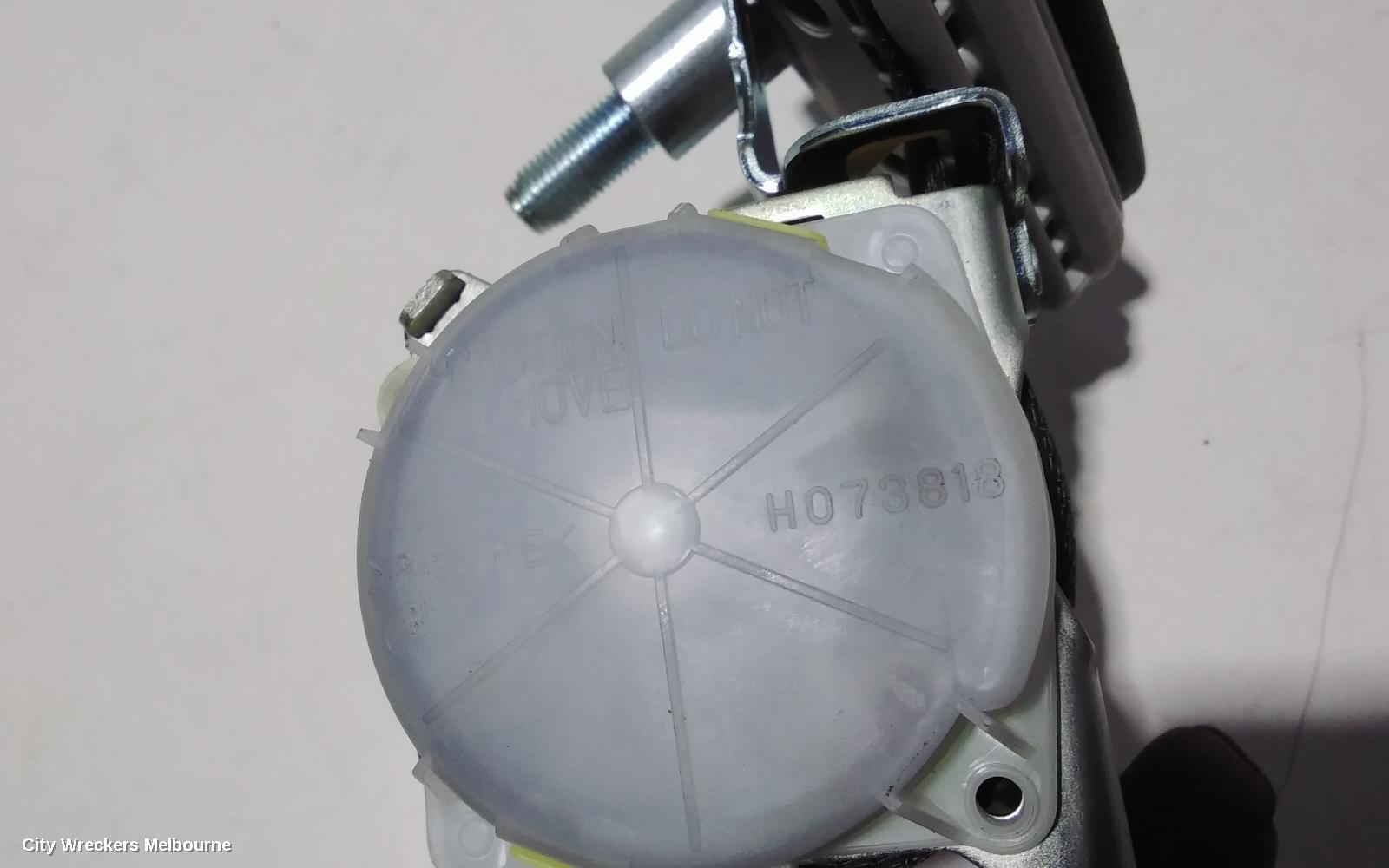 TOYOTA RAV4 SEATBELT/STALK, RH REAR, SEAT BELT ONLY (NO STALK), XA40, 10/2015 - 11/2018