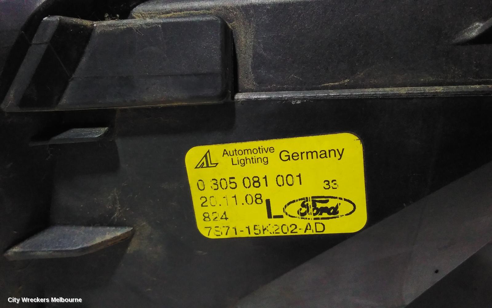 FORD MONDEO LEFT INDICATOR/FOG/SIDE, BUMPER FOGLAMP, LX/ZETEC/TDCI, MA-MB, 10/2007 - 10/2010