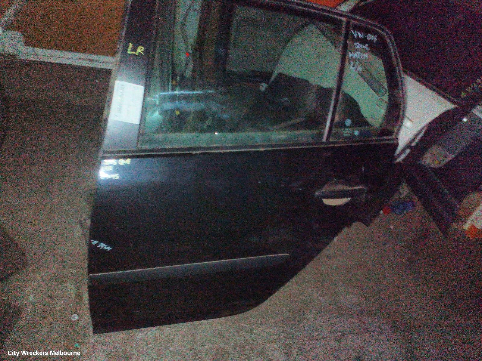 VOLKSWAGEN GOLF LEFT REAR DOOR/SLIDING, GEN 5, HATCH, 07/2004 - 02/2009
