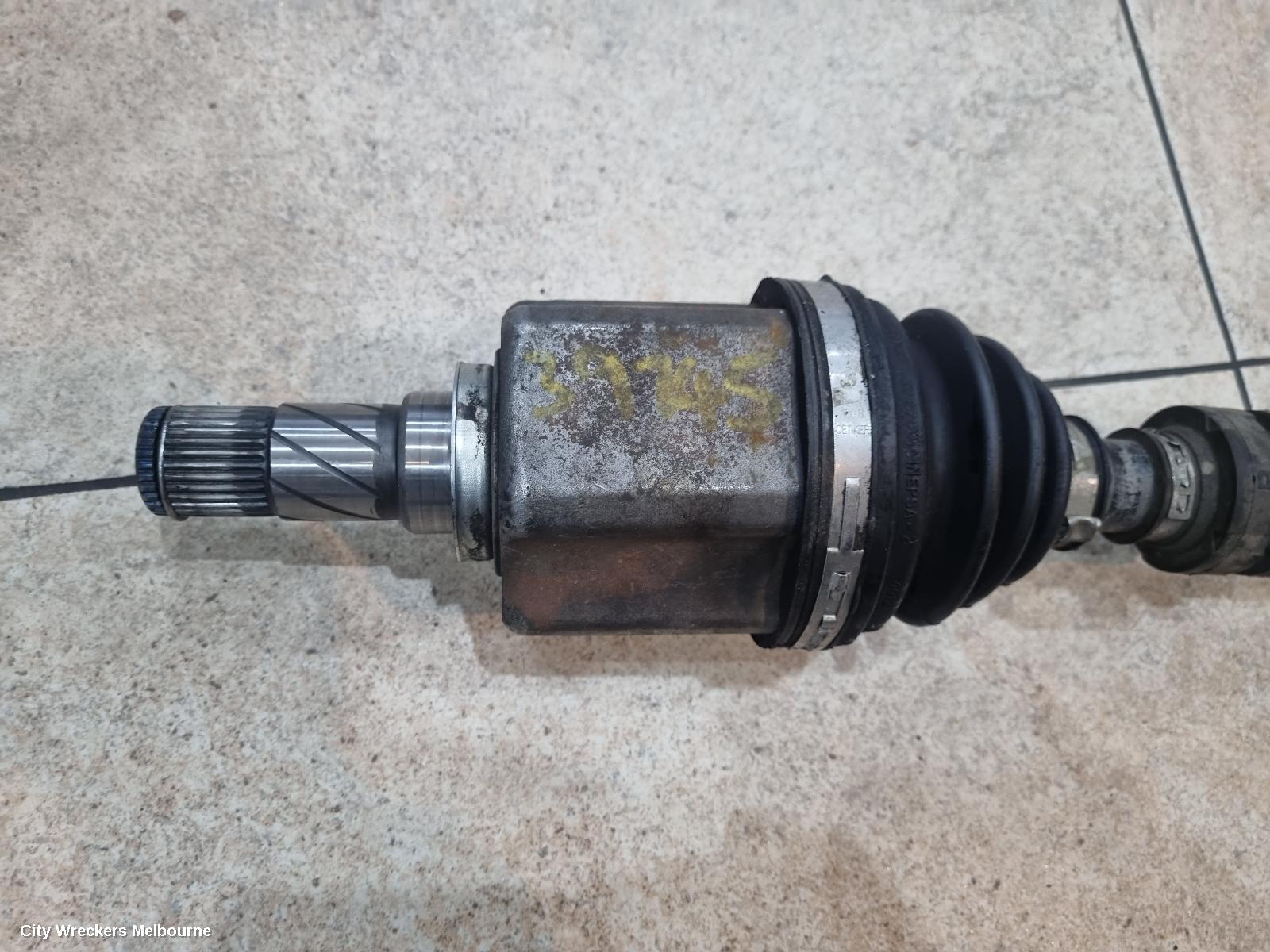 NISSAN QASHQAI LEFT DRIVESHAFT, AUTO T/M, DIESEL, 1.6, J11, 06/2014 ONWARDS