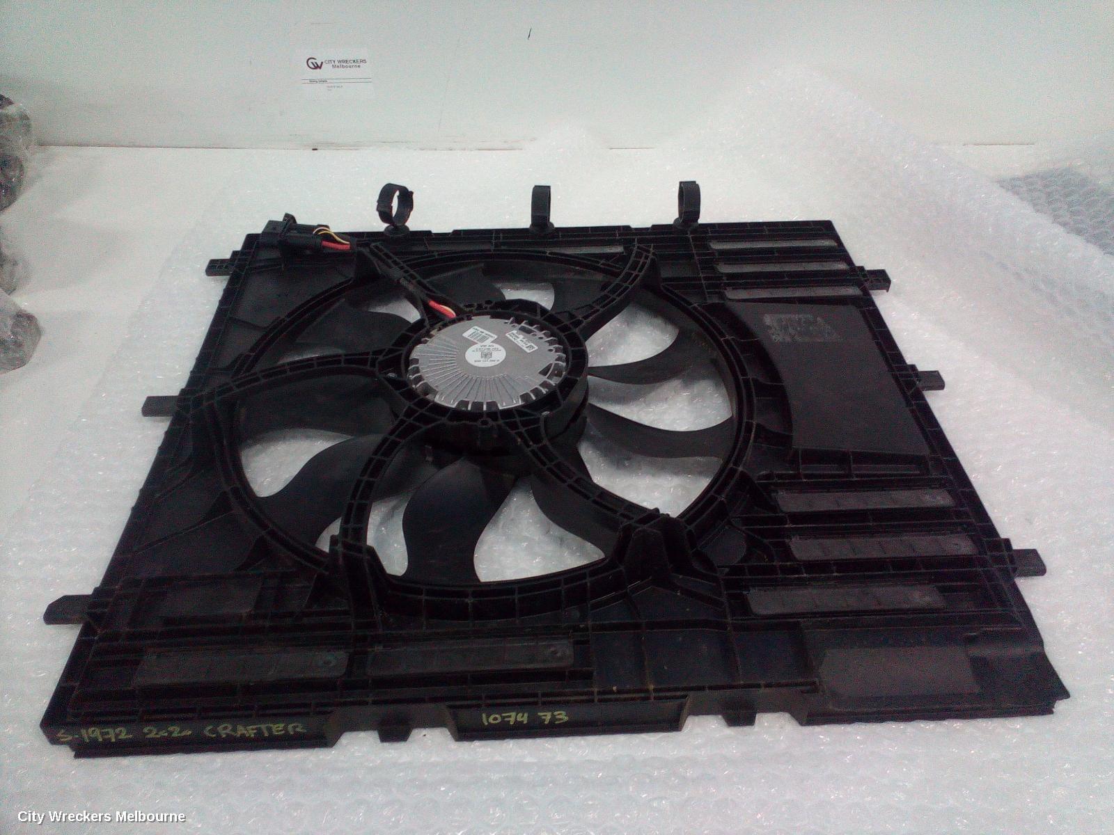 VOLKSWAGEN CRAFTER FAN, RADIATOR FAN, DIESEL, SY1, 08/2017 ONWARDS