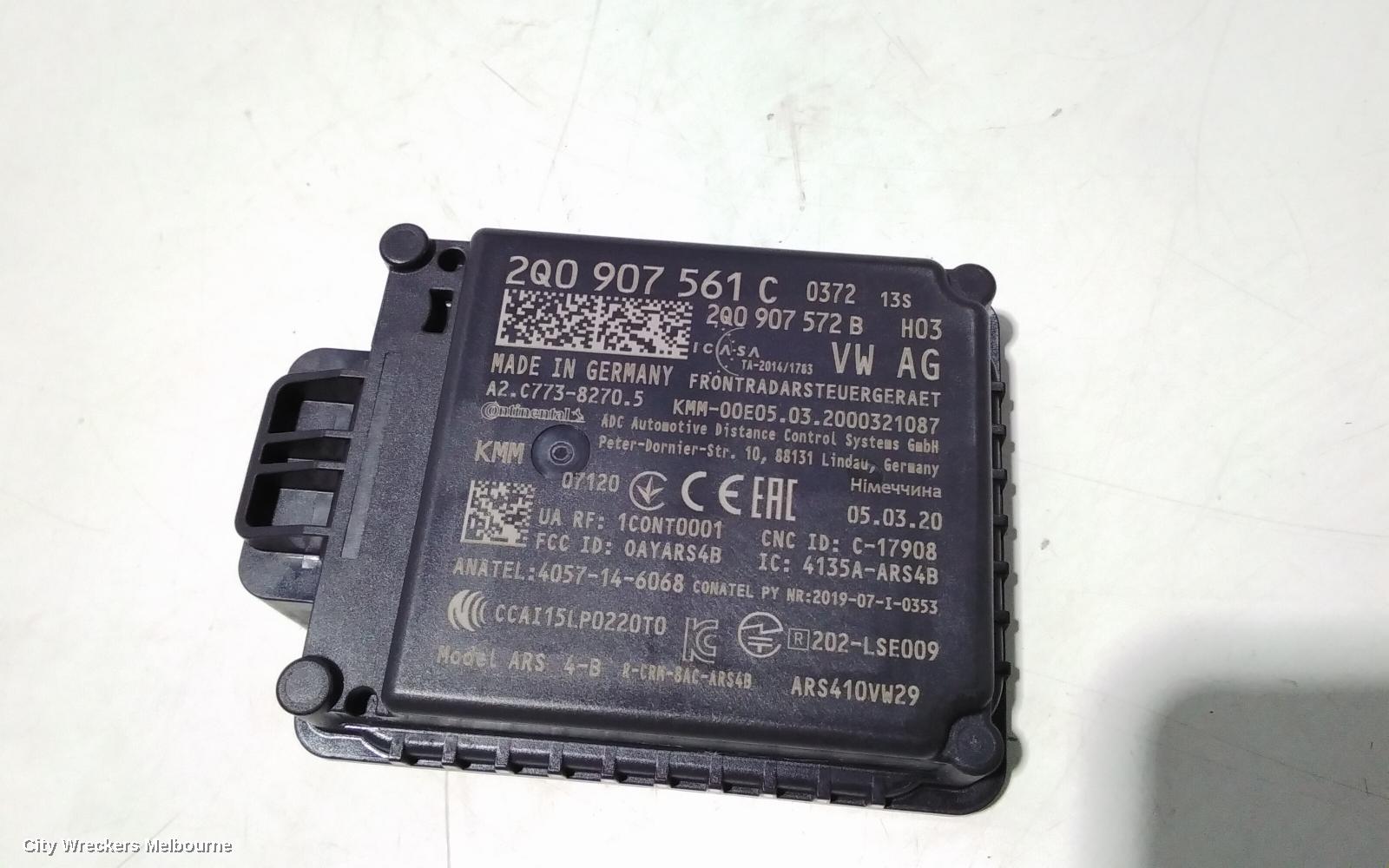 VOLKSWAGEN CRAFTER, SY1, 08/2017 ONWARDS, 2Q0 907 561 C   CRUISE RADAR SENSOR: 89079