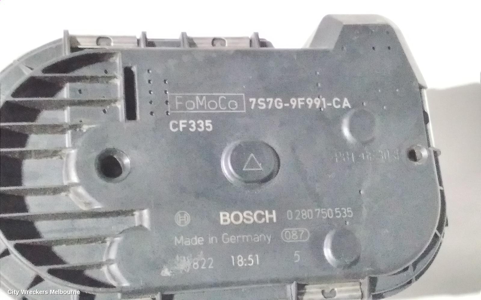 FORD KUGA THROTTLE BODY, 1.6, PETROL, TF, 11/2012 - 10/2014