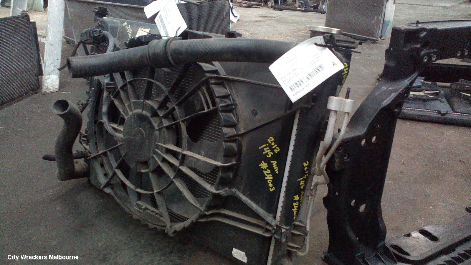 HYUNDAI I45 FAN, SINGLE FAN ASSY, YF, 02/2010 - 04/2014