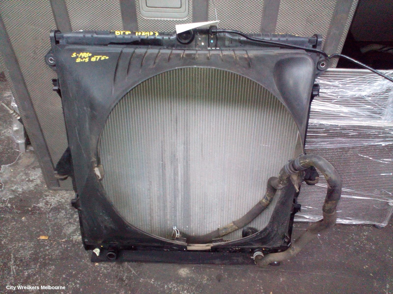 MAZDA BT50 RADIATOR, AUTO, 2.2, DIESEL, UP-UR, 10/2011 - 06/2020