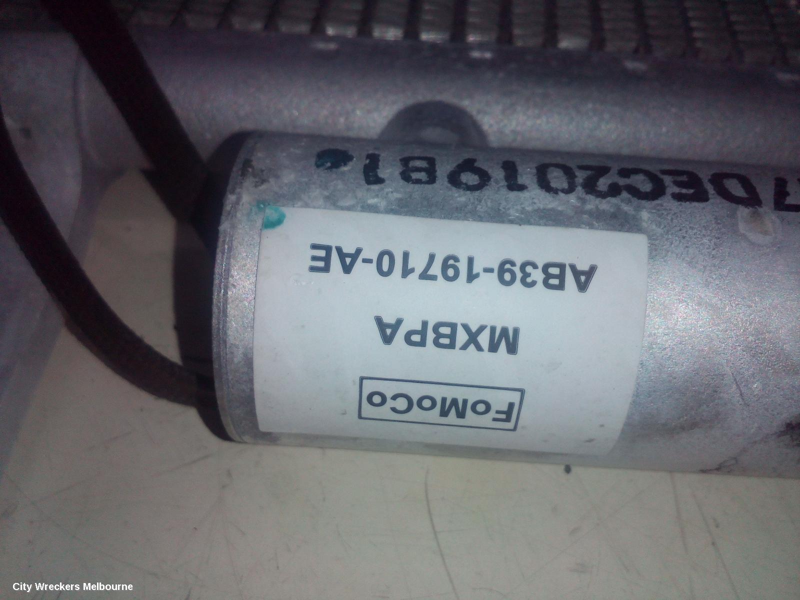 MAZDA BT50 A/C CONDENSER, UP-UR, SINGLE BOLT FOR PIPE TYPE, 10/2011 - 03/2017