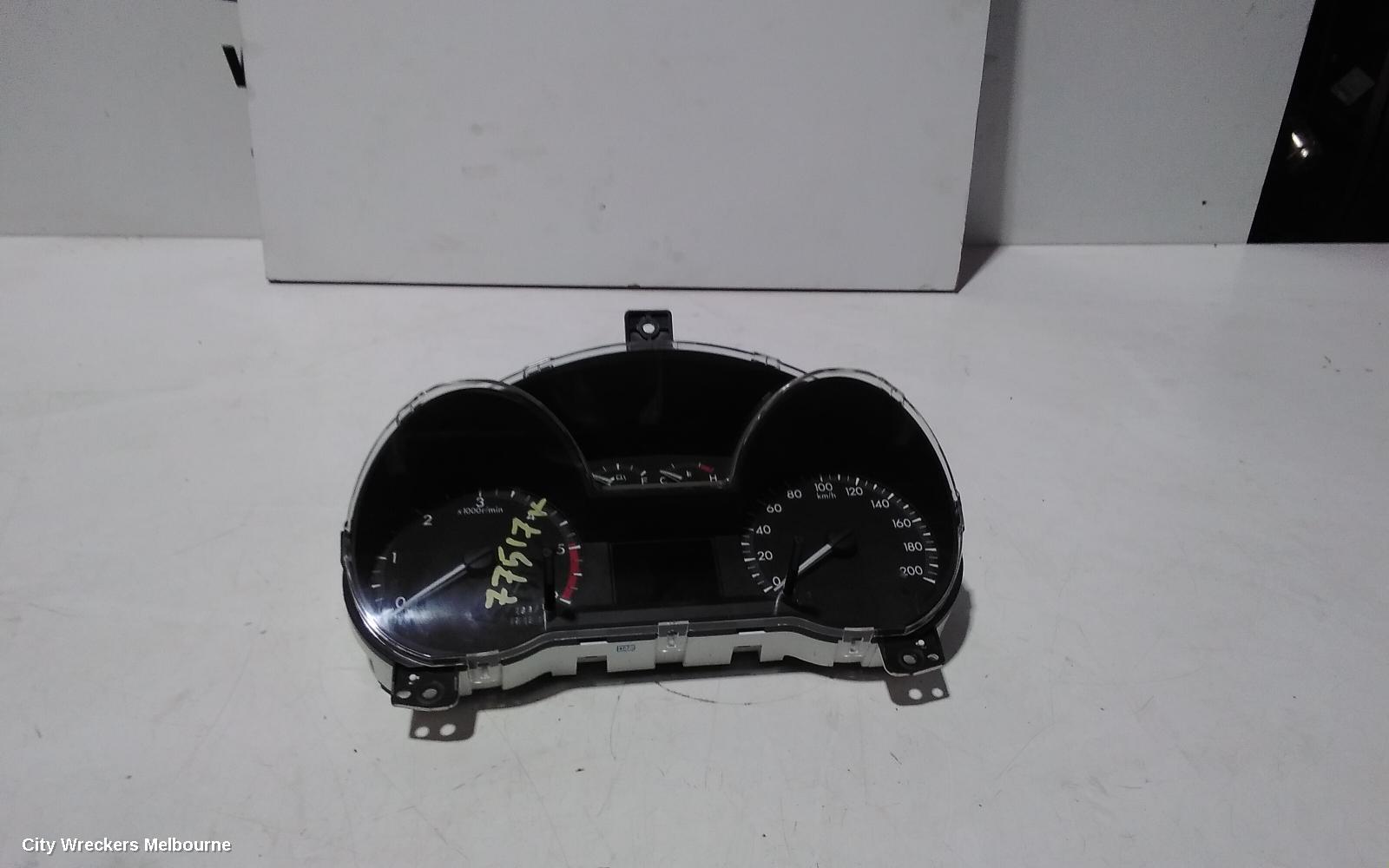 MAZDA BT50 INSTRUMENT CLUSTER, INSTRUMENT CLUSTER, AUTO T/M, 2WD, UP-UR, 10/2011 - 06/2020