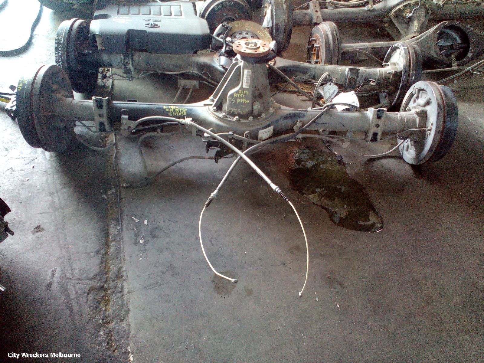 MAZDA BT50 REAR DIFF ASSEMBLY, 2.2, DIESEL, 2WD, AUTO T/M, 3.73 RATIO, NON DIFF LOCK TYPE, UP-UR, 10/2011 - 06/2020