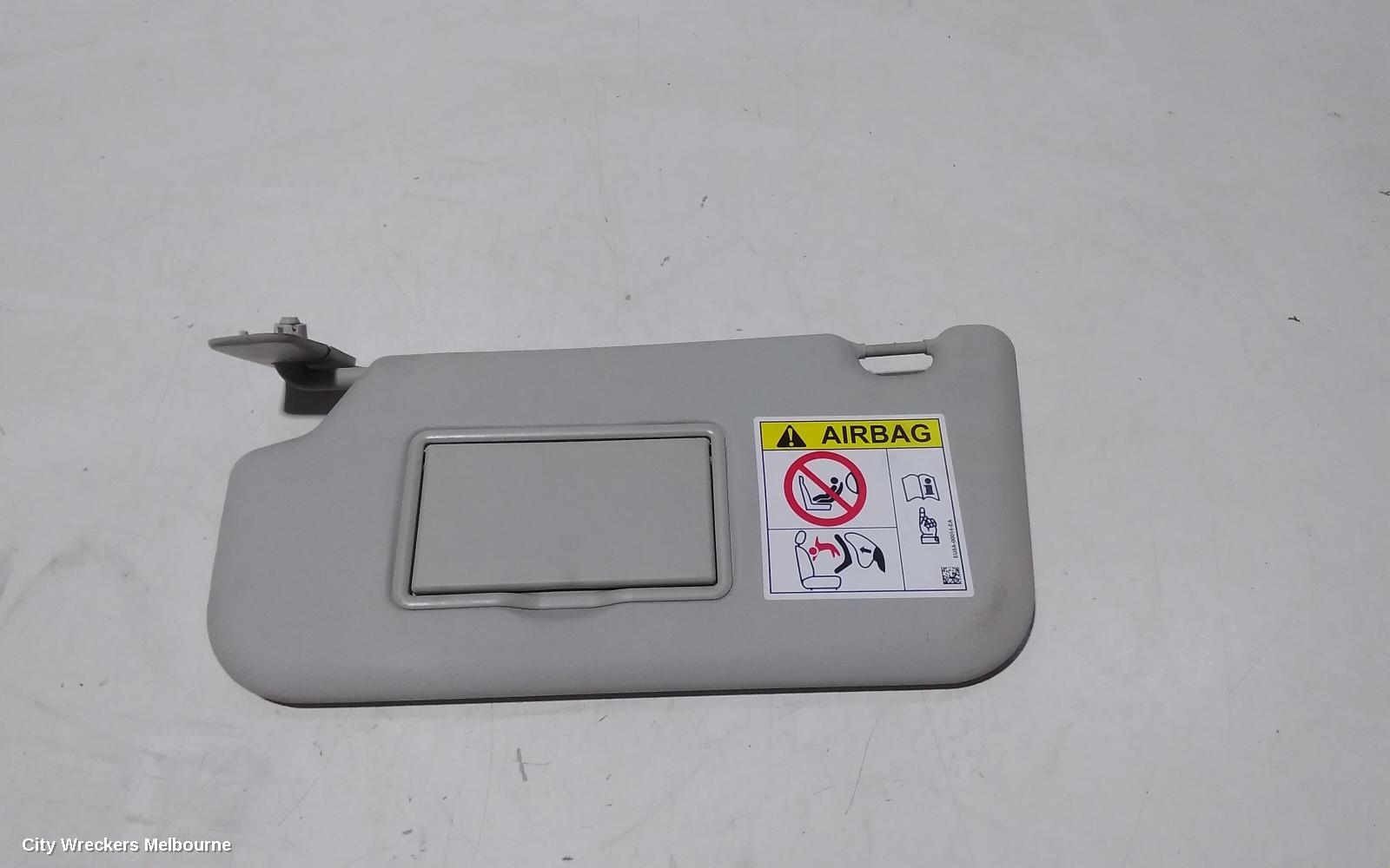 MAZDA BT50 SUNVISOR, UP-UR, LH SIDE, 10/2011 - 06/2020