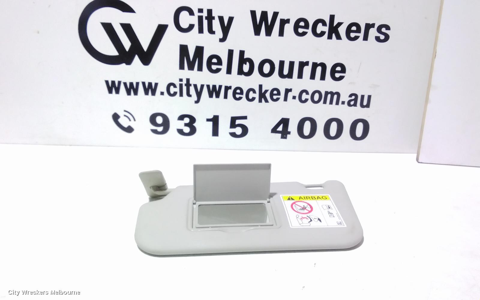 MAZDA BT50 SUNVISOR, UP-UR, LH SIDE, 10/2011 - 06/2020