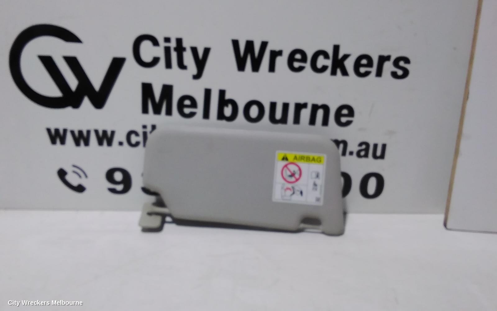 MAZDA BT50 SUNVISOR, UP-UR, LH SIDE, 10/2011 - 06/2020