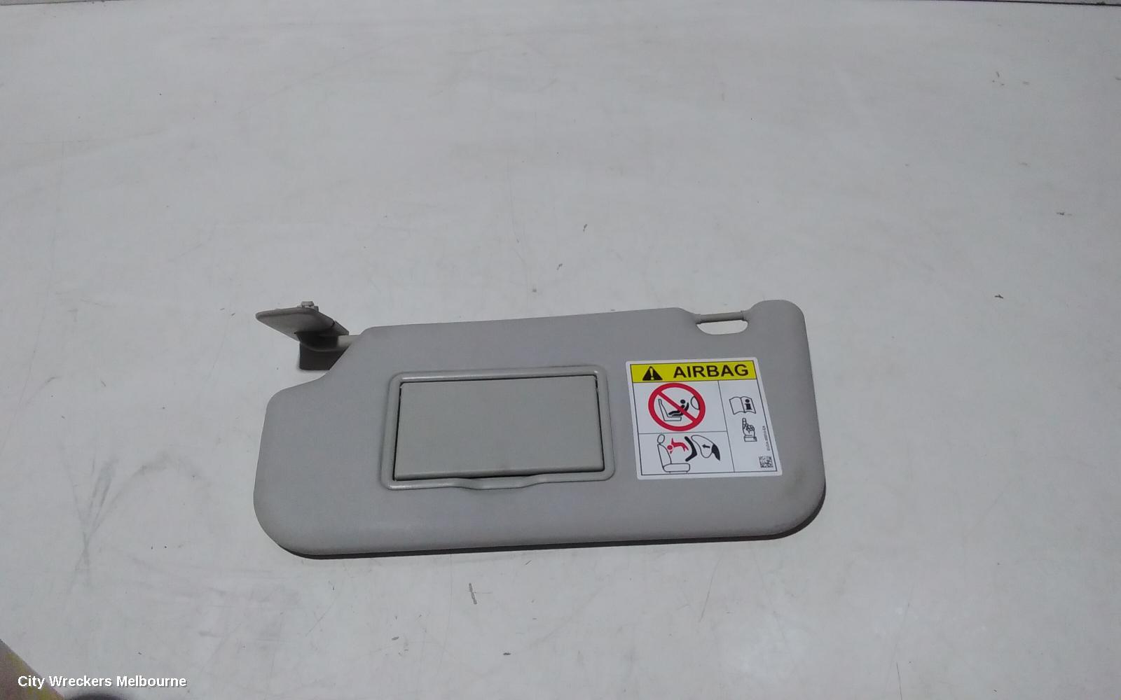 MAZDA BT50 SUNVISOR, UP-UR, LH SIDE, 10/2011 - 06/2020