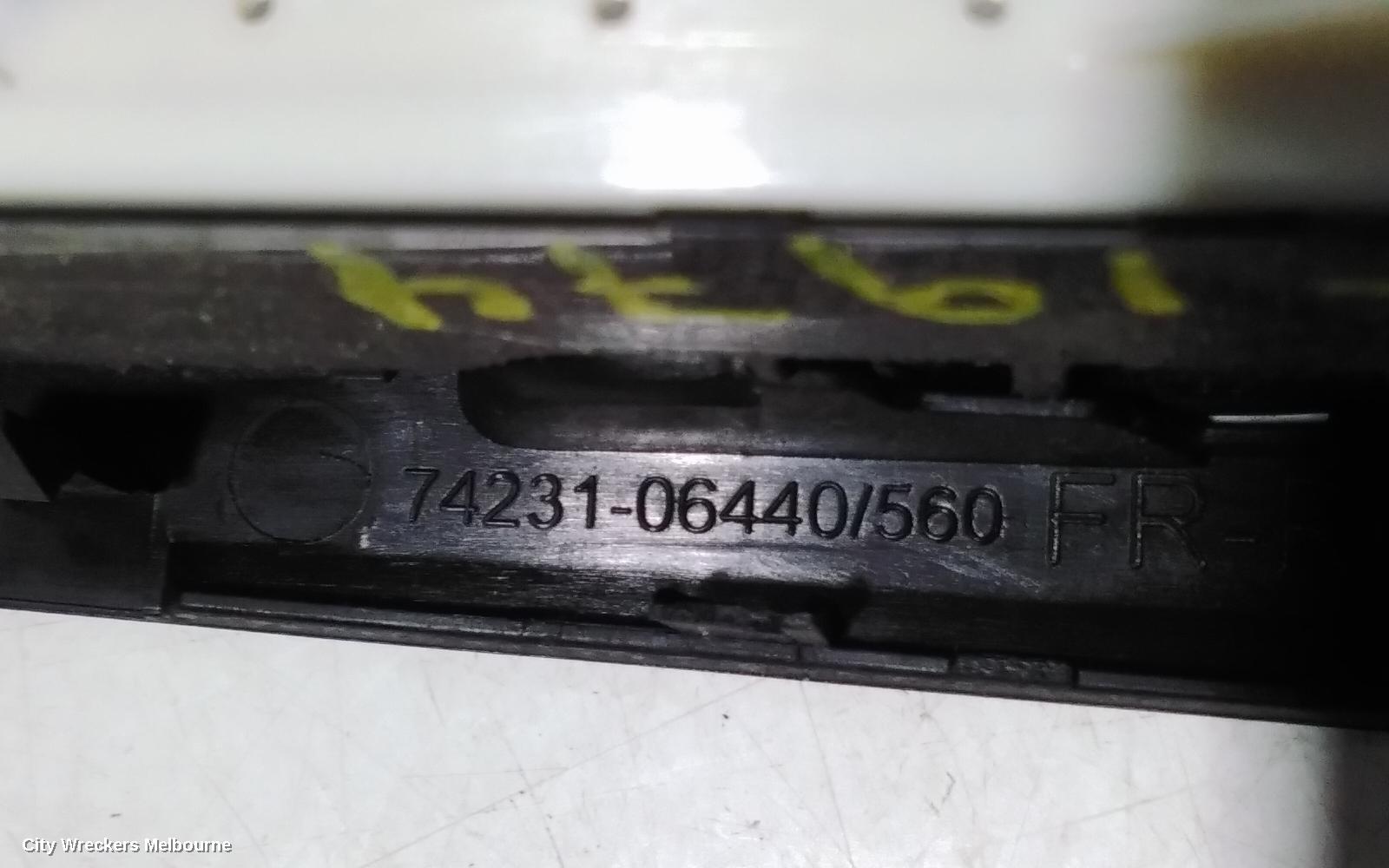 TOYOTA CAMRY PWR DR WIND SWITCH, RH FRONT (MASTER SWITCH), ASV50/AVV50, 12/2011 - 10/2017