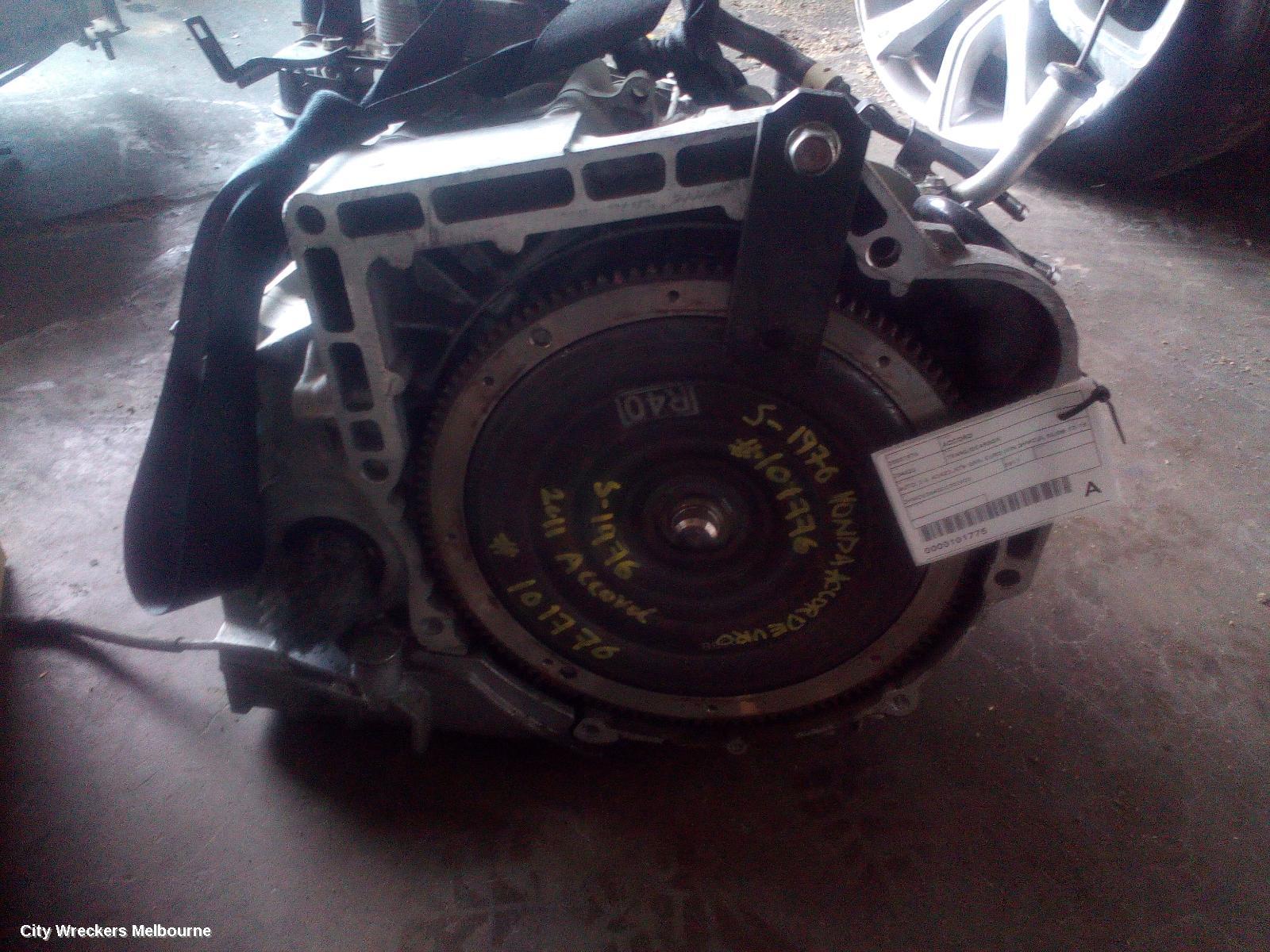 HONDA ACCORD TRANS/GEARBOX, AUTO, 2.4, K24Z3, 8TH GEN, EURO (VIN JHMCU), 06/2008 - 12/2015