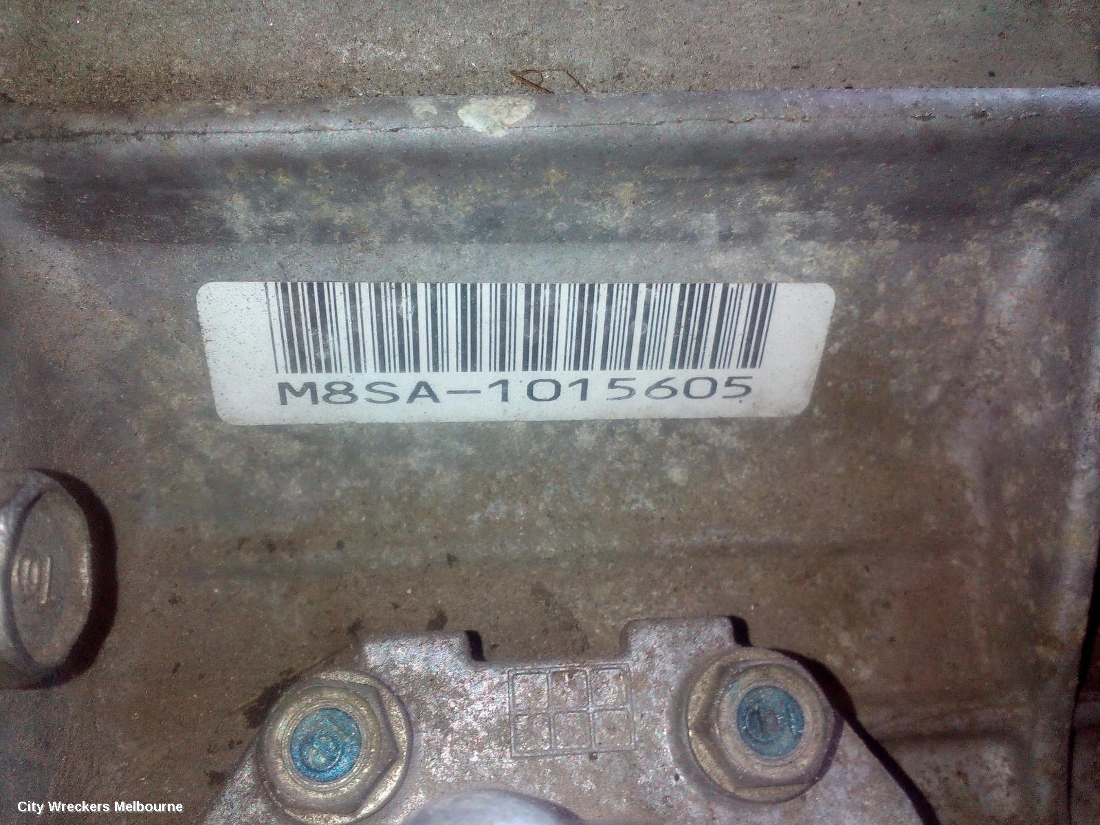 HONDA ACCORD TRANS/GEARBOX, AUTO, 2.4, K24Z3, 8TH GEN, EURO (VIN JHMCU), 06/2008 - 12/2015