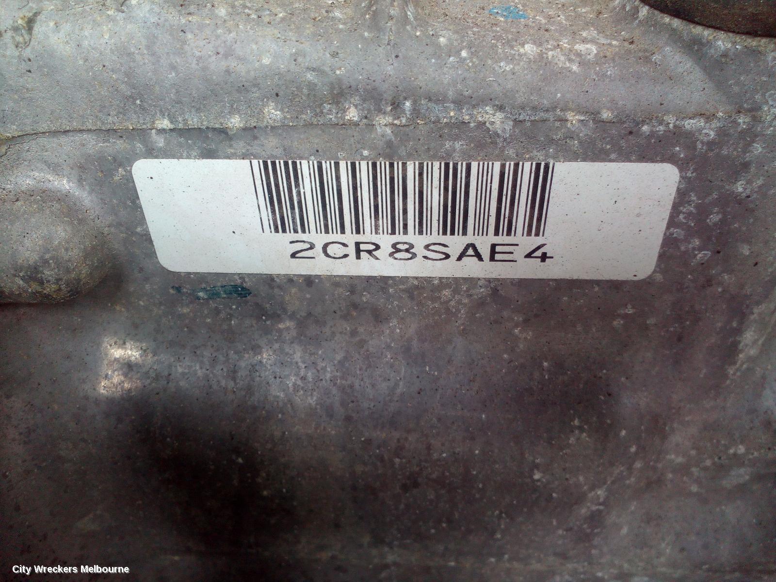 HONDA ACCORD TRANS/GEARBOX, AUTO, 2.4, K24Z3, 8TH GEN, EURO (VIN JHMCU), 06/2008 - 12/2015