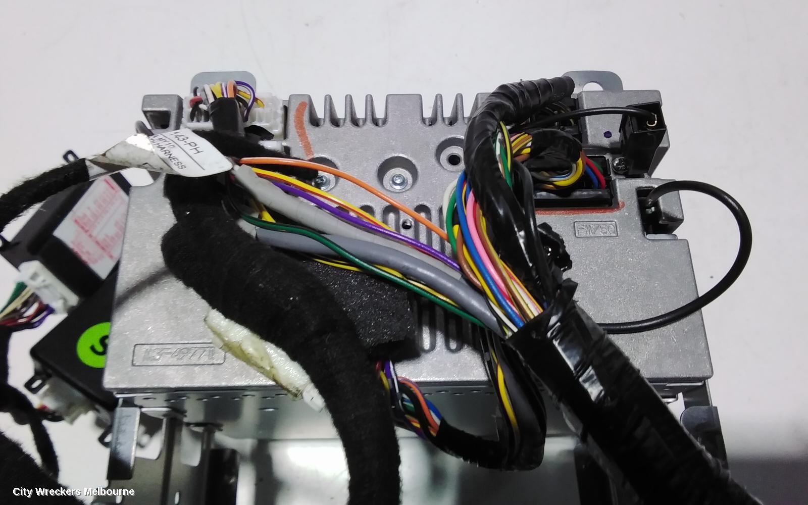 SUBARU TRIBECA RADIO/CD/DVD/SAT/TV, DISPLAY UNIT ONLY, 7IN, B9, 10/2006 - 01/2014