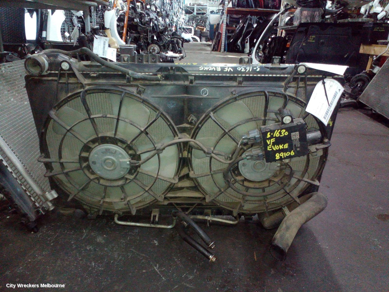 HOLDEN COMMODORE FAN, DUAL FAN ASSY, 3.6, VF, 05/2013 - 12/2017