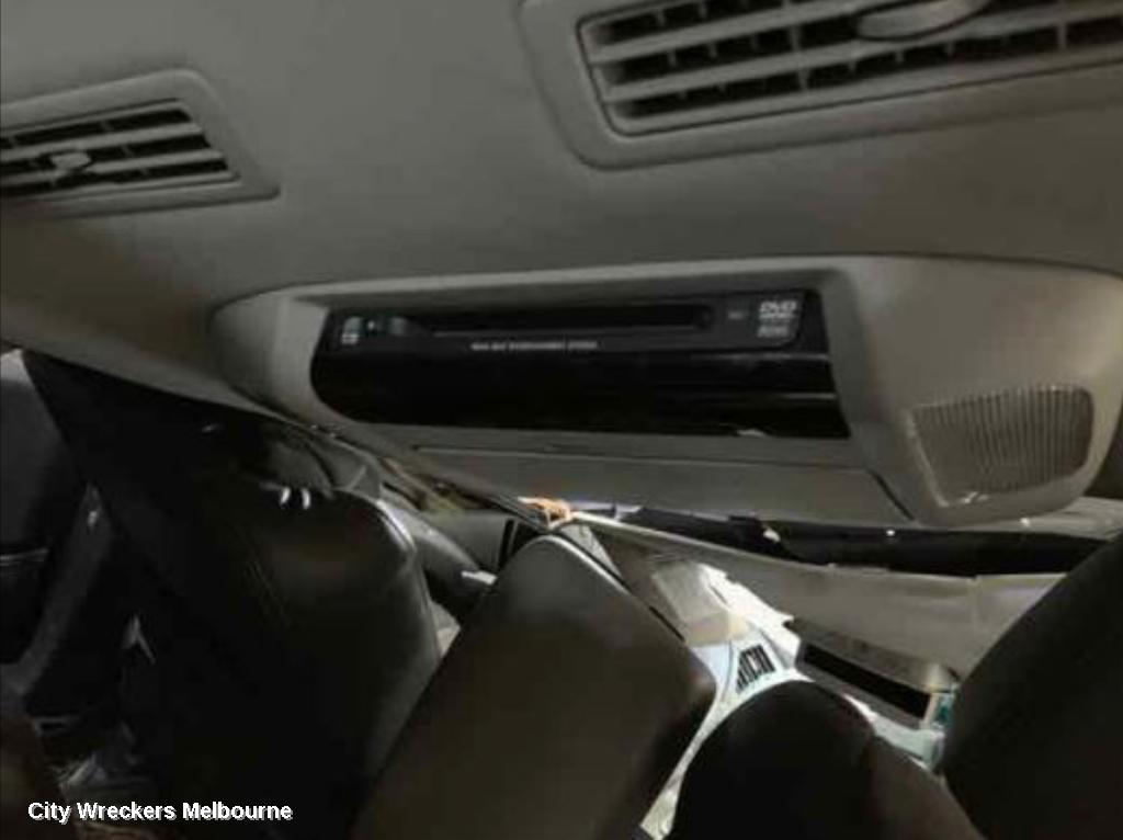 SUBARU TRIBECA RADIO/CD/DVD/SAT/TV, ROOF MOUNTED DVD PLAYER, B9, 10/2006 - 01/2014