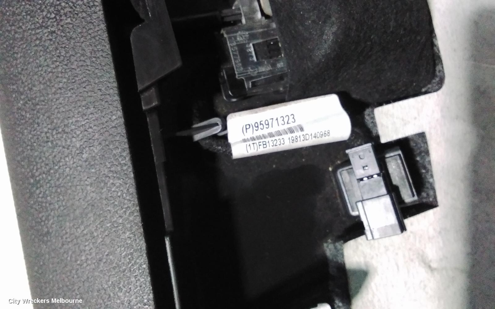 HOLDEN COMMODORE GLOVE BOX, VF, 05/2013 - 12/2017