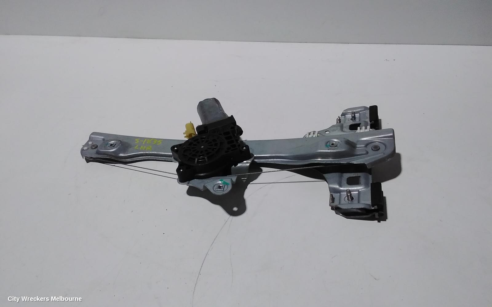 HOLDEN BARINA LEFT REAR WND REG/MOTOR, DOOR REG ASSY (REG AND MOTOR), US4, TM, 09/2011 - 12/2018
